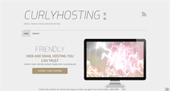 Desktop Screenshot of curlyhosting.com